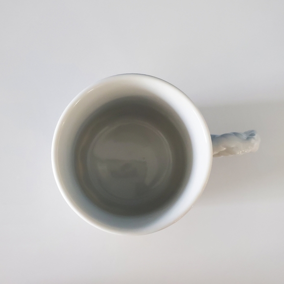 Puppy Dog Mug Blue and White - Picture 3 of 5